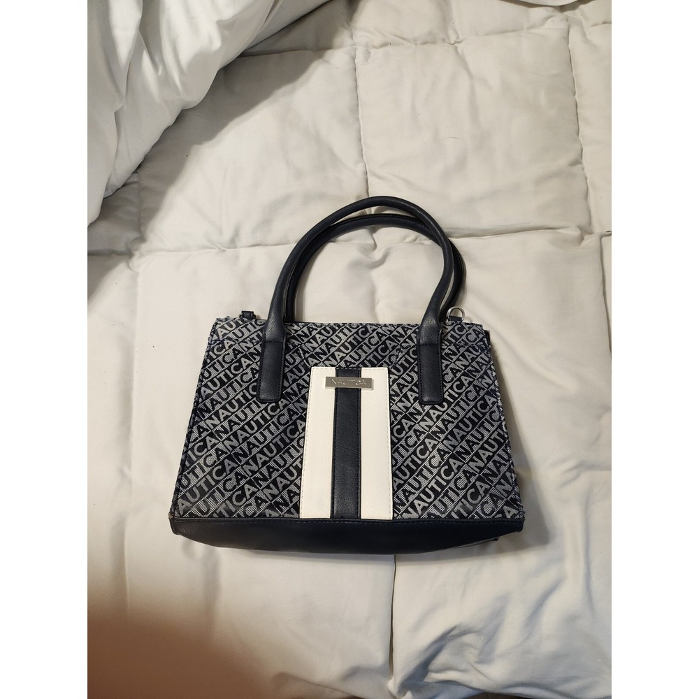 Nautica Womens Sandy Jr. Top Handel Satchel-only Missing Long Strap, Great Shape